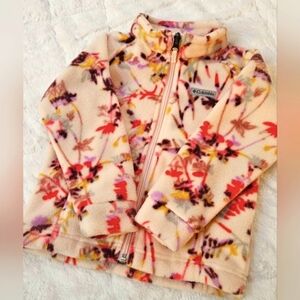 Columbia Fleece Zip-Up Toddler 3T Girls